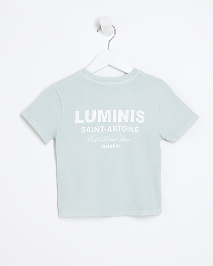 Mini green Luminis graphic t-shirt