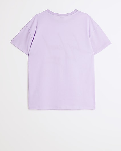 Girls lilac Be Kind Be You T-shirt