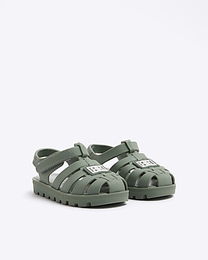 Mini boys khaki gladiator sandals