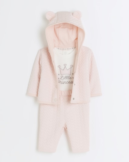 Baby girl coats river on sale island