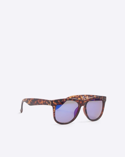 Mini boys brown tortoise sunglasses