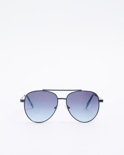 Boys blue aviator sunglasses