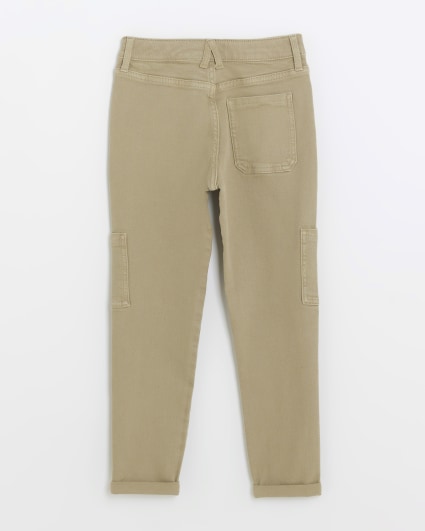 Boys stone utility tapered jeans