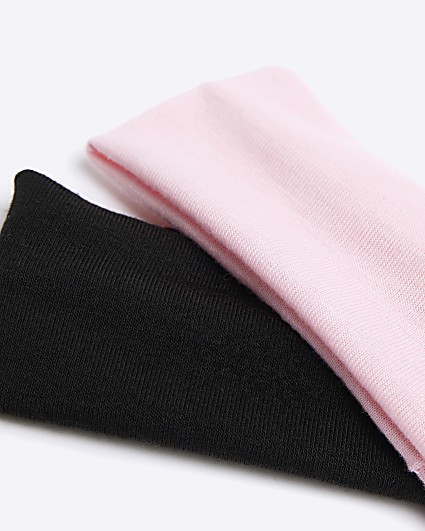 Girls pink head band 2 pack