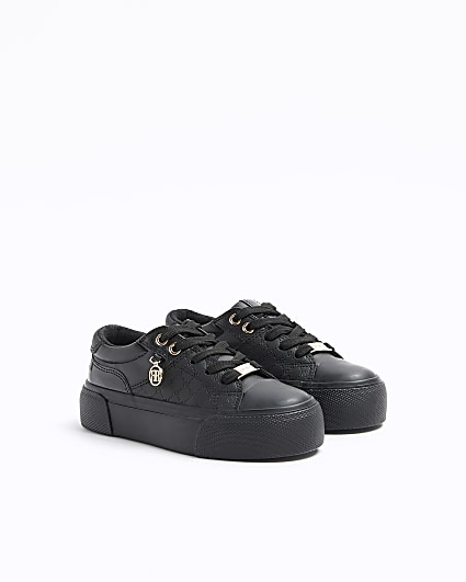 River island boys hot sale school shoes