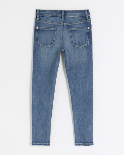 Girls Blue Molly Skinny Fit Jeans
