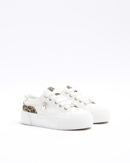 Sneakers white hot sale for girls