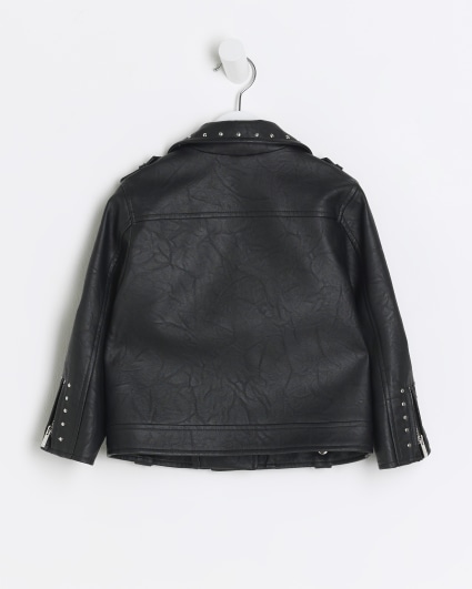 River island baby 2024 girl leather jacket