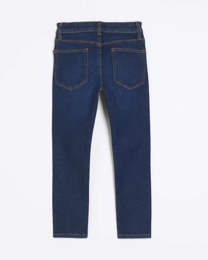 Boys blue skinny fit jeans