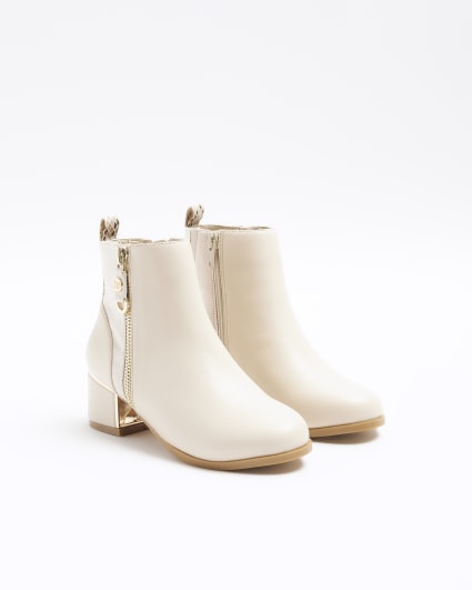 Childrens 2024 heeled boots