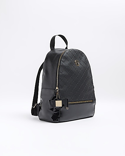 River island monogram online backpack