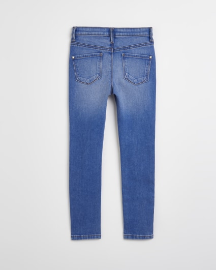 Girls blue Molly skinny jeans