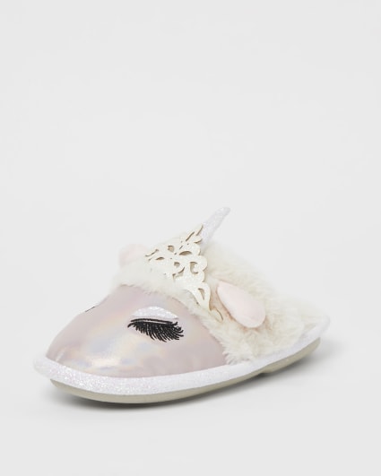 River island unicorn slippers clearance