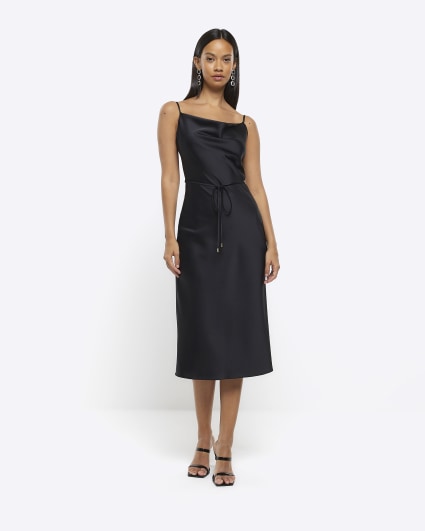 Cheap black slip on sale dress