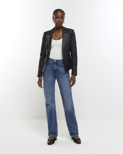 River island cheap ladies leather jacket