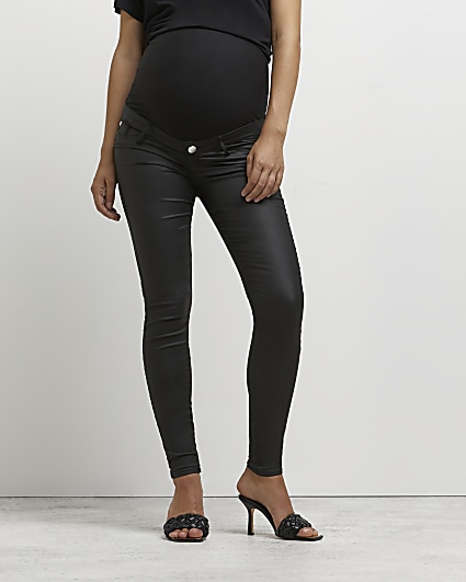 River island best sale molly coated jeggings