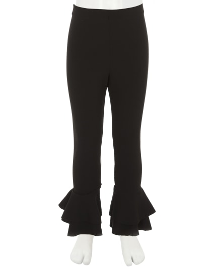 Girl's Leggings Cross High Waisted Flare Pants Yoga Bootcut Pants Solid  Color Full Length Bell Bottoms, Black, 11-12 Years : : Clothing,  Shoes & Accessories