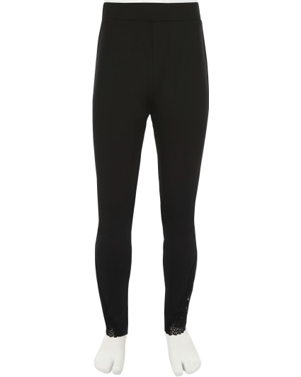 Leggings River Island Black size 8 US in Not specified - 27245523
