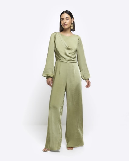 Fancy long hot sale sleeve jumpsuits