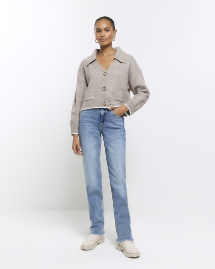 River island chunky on sale cardigan