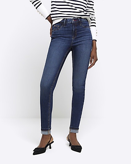 Low rise hot sale jeans river island