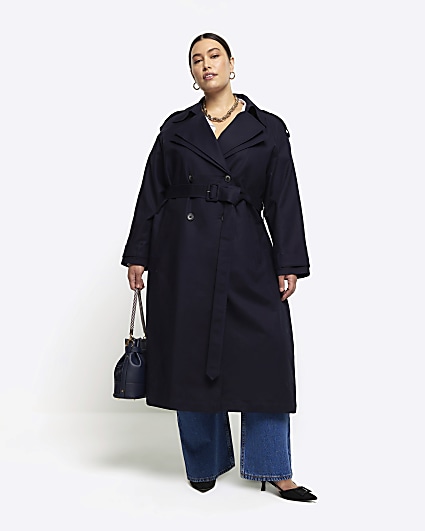 River island hot sale plus coat