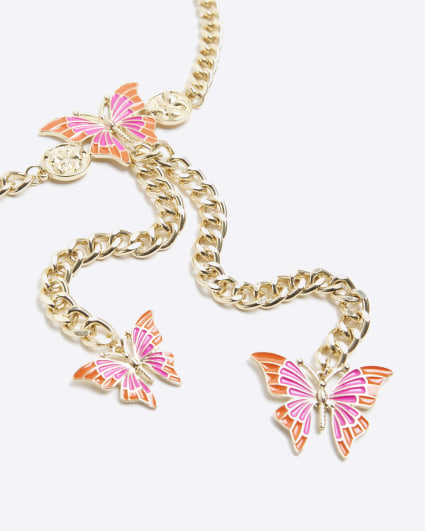 Gold Butterfly Belly Chain