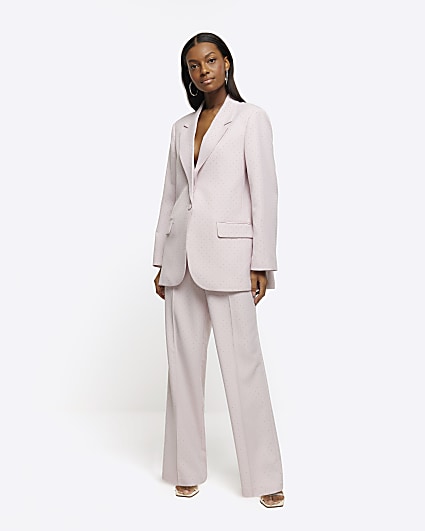 Grey Suit for Women/two Piece Suit/top/womens Suit/womens Suit Set/wedding  Suit/ Womens Coats Suit Set 