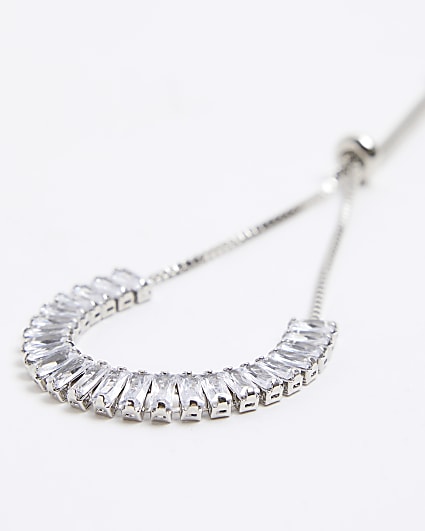Silver Diamante Bracelet