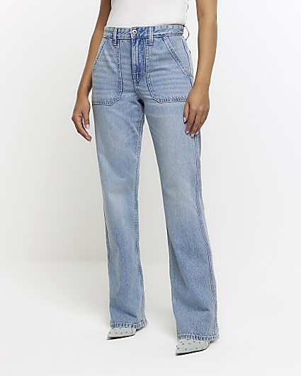 Buy ZRI Straight-Leg & High Waisted Jeans for Women Online