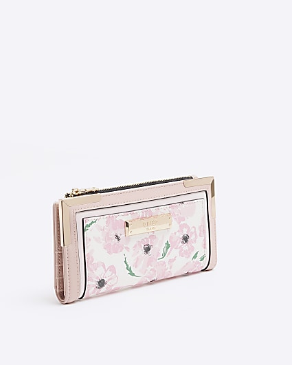 Pink clutch best sale bag river island