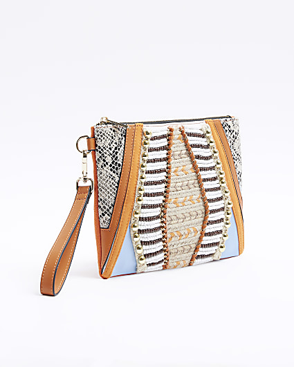 Orange discount company purse