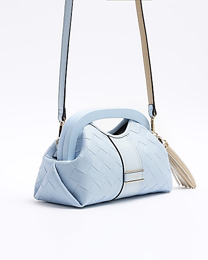 River island blue bag hot sale