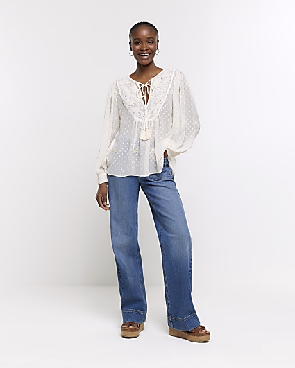 Ladies blouses sales river island