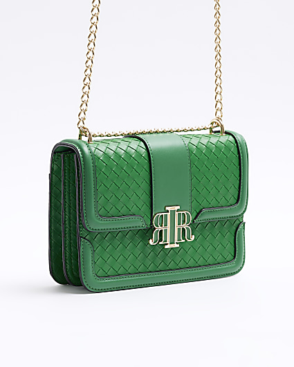 River island best sale green slouch bag