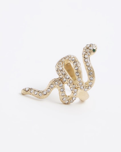Gold Snake Ring