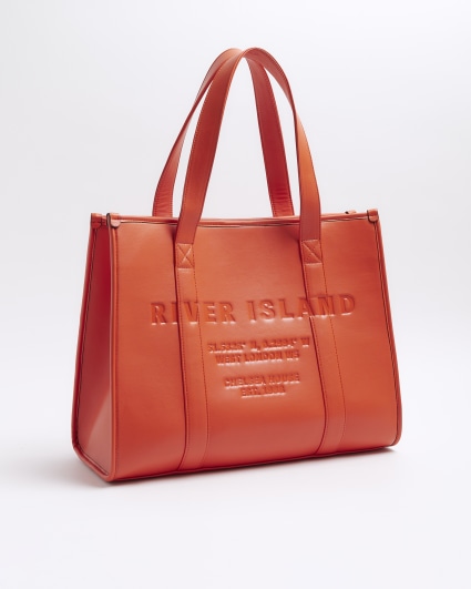 River island clear online beach bag