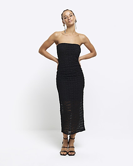 Briar Bandeau Dress Black