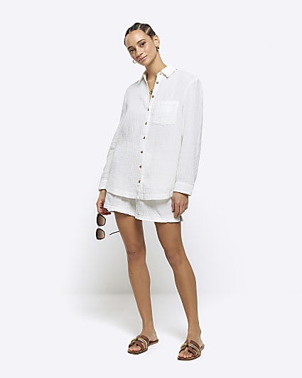 Women' White Shirts | River Island