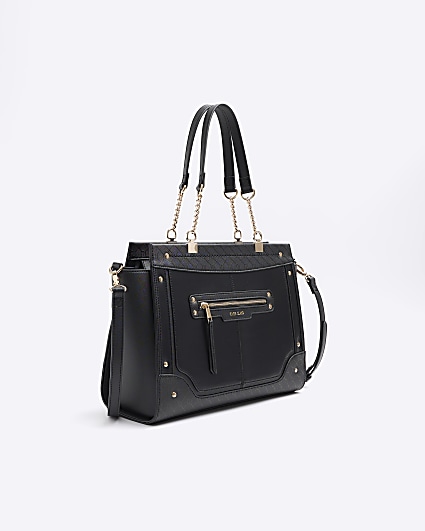 Black handbags river discount island