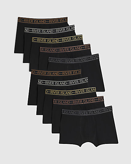 Black Metallic RI Tipped Pack Of 10 Trunks