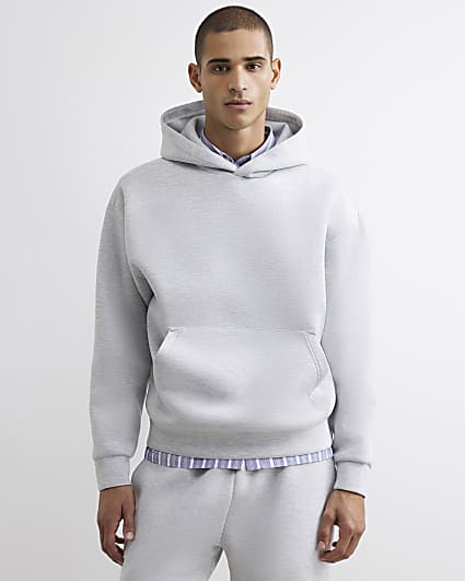 Grey Premium Oversized Fit Hoodie