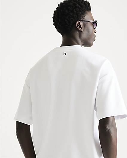 White RI Studio Boxy Fit T-Shirt