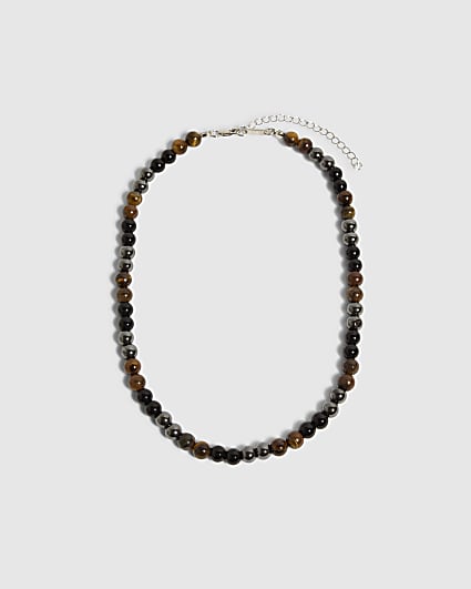 Black Tigers Eye Necklace