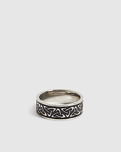 Silver Celtic Band Ring