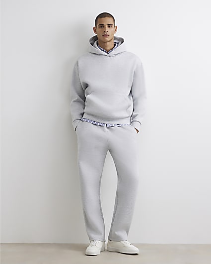Grey Premium Regular Fit Joggers