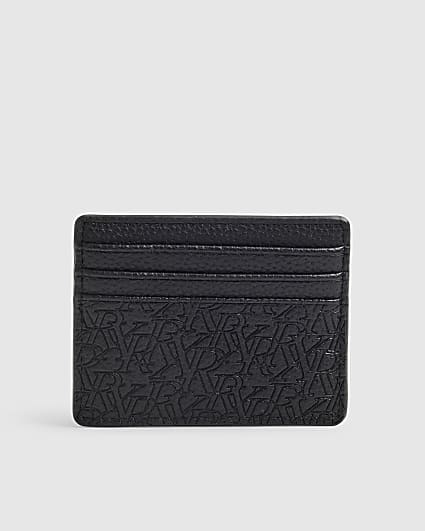 Black Monogram Card Holder