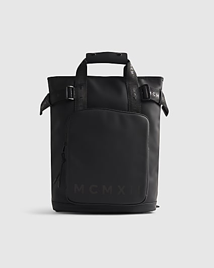 Black Rubber MCMXII Tote Backpack