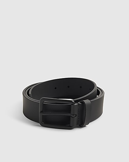 Black Leather Belt