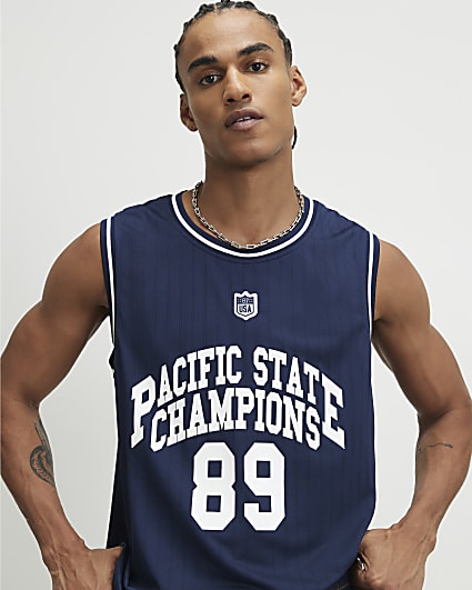 Navy Pacific State Champions Vest